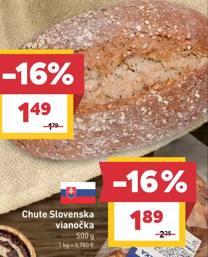 Chute Slovenska vianočka