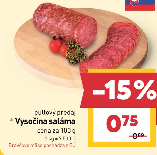 Tauris Vysočina saláma Prémiová