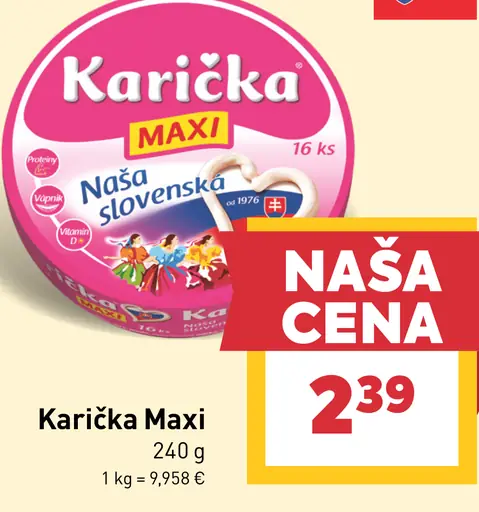 Karicka Maxi Naša slovenská