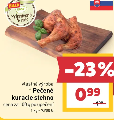 Pečené kuracie stehno