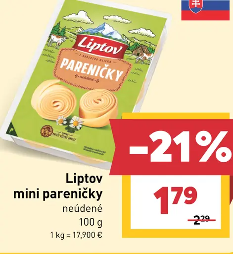 Liptov mini pareničky neúdené