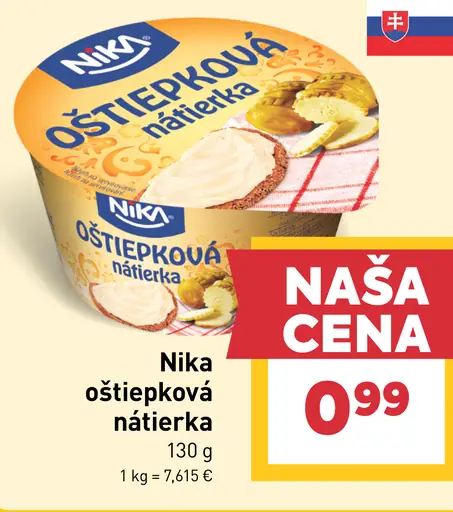Nika oštiepková nátierka
