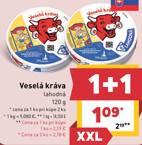 Veselá kráva lahodná