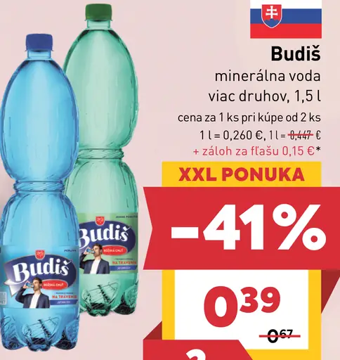 Budiš minerálna voda