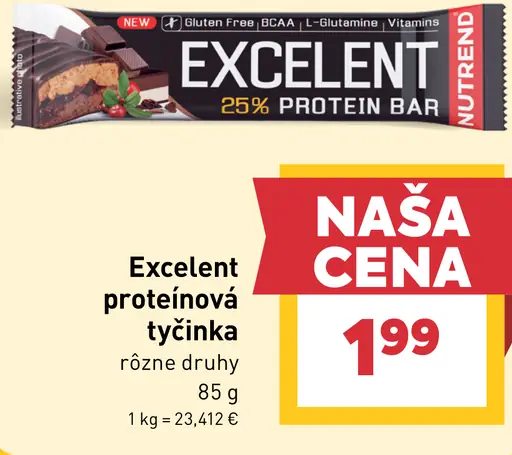 Excelent proteínová tyčinka