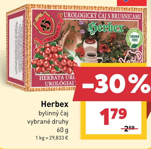 Herbex Bylinný čaj