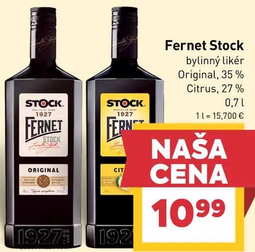 Stock Fernet Original