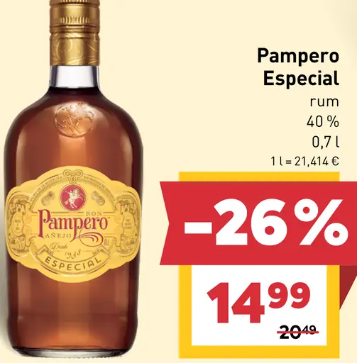 Pampero rum