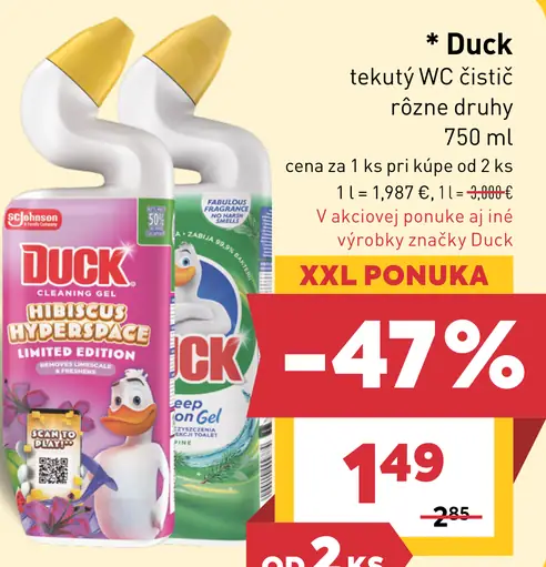 Duck WC čistič
