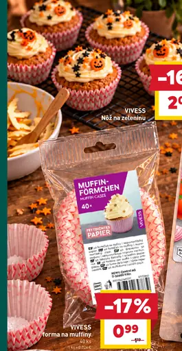 VIVESS forma na muffiny