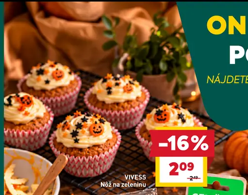 VIVESS nôž na zeleninu