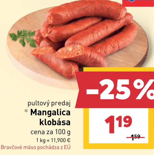 Mangalica klobása
