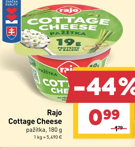 Rajo Cottage Cheese pažítka