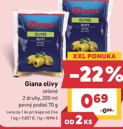 Giana Zelene olivy