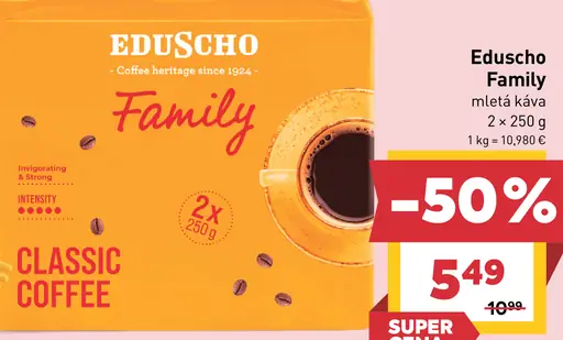 Eduscho Family mletá káva
