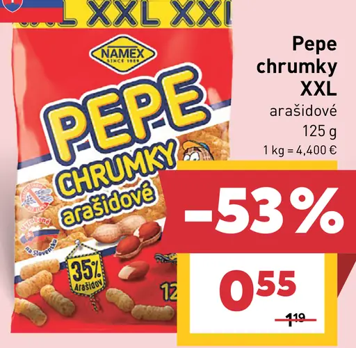 Pepe chrumky arašidové