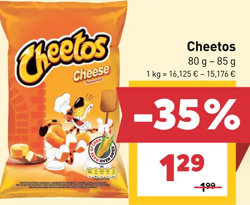 Cheetos syrové chrumky