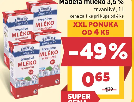 Mlieko 3,5 %
