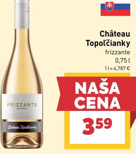 Château Topoľčianky frizzante