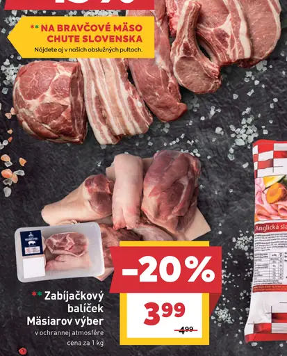 Zabíjačkový balíček Mäsiarov výber