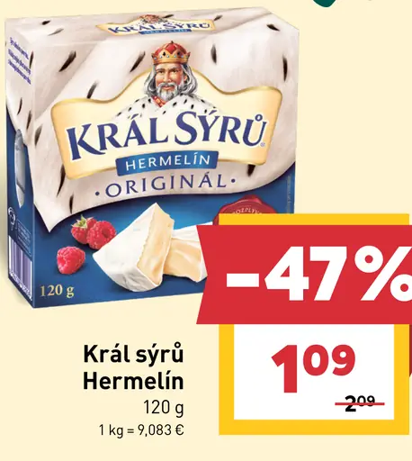 Král Sýrů Hermelín originál