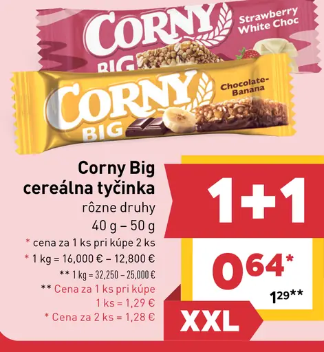 Corny Big cereálna tyčinka