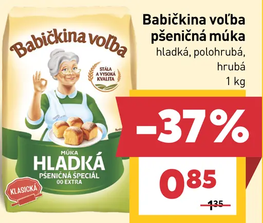 Babičkina voľba pšeničná múka hladká