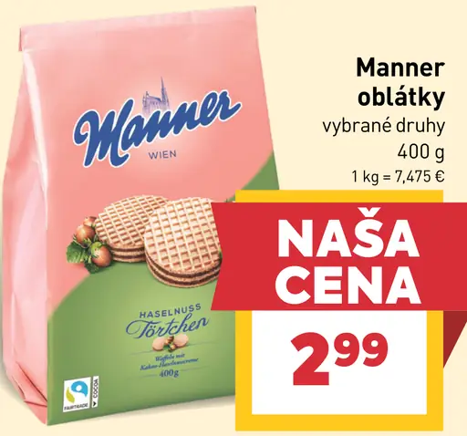 Manner oblátky