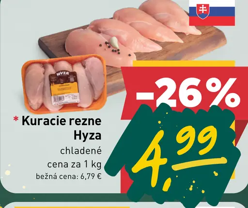 Hyza Kuracie rezne
