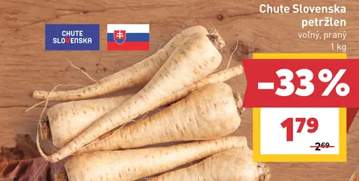 Chute Slovenska petržlen praný, voľný