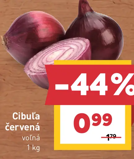Cibuľa červená voľná