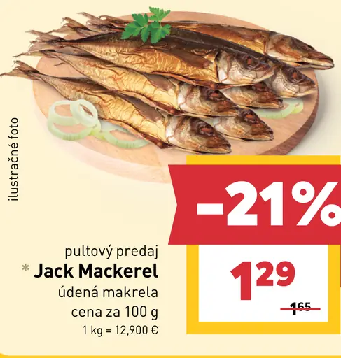 Jack Mackerel údená makrela