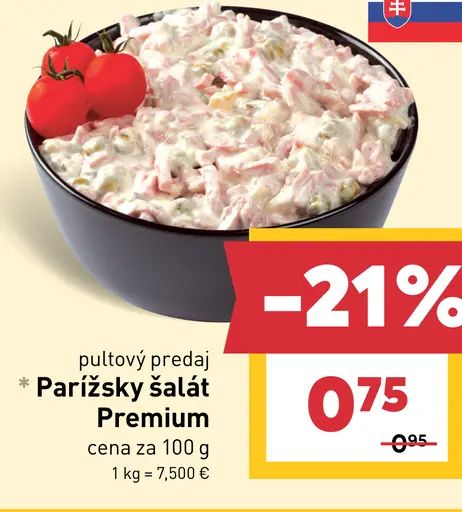 Parížsky šalát Premium