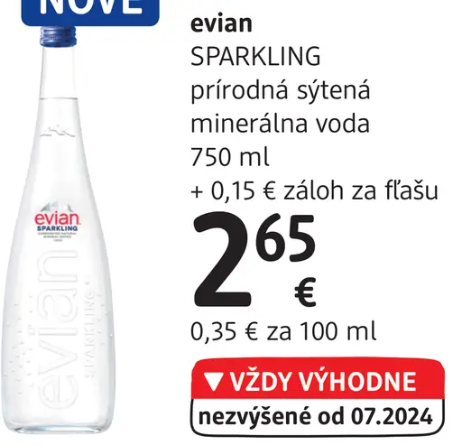 evian SPARKLING