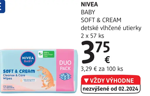 NIVEA BABY SOFT & CREAM