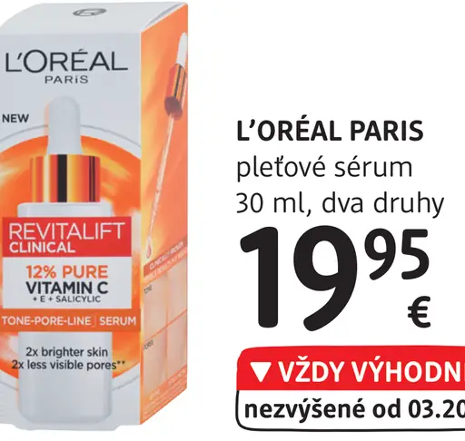 REVITALIFT CLINICAL 12% PURE VITAMIN C + SALICYLIC