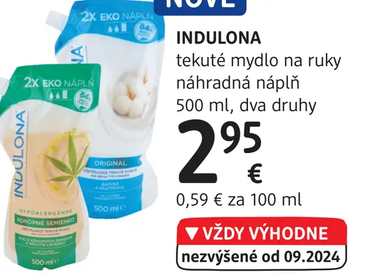 INDULONA tekuté mydlo na ruky