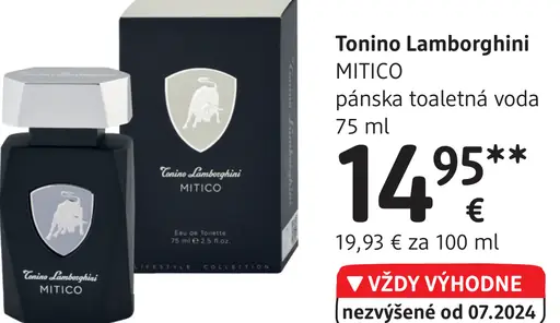 Mitico pánska toaletná voda