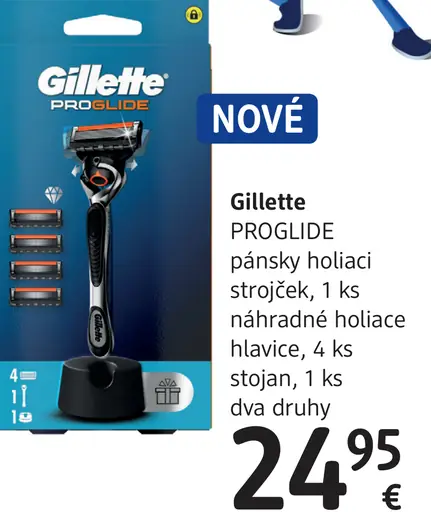 PROGLIDE pánsky holiaci strojček a náhradné hlavy