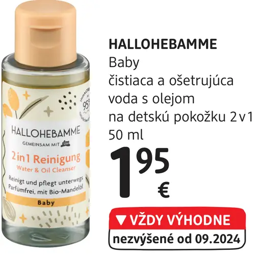 HALLOHEBAMME 2in1 Reinigungswasser