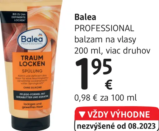 Balea PROFESSIONAL balzam na vlasy