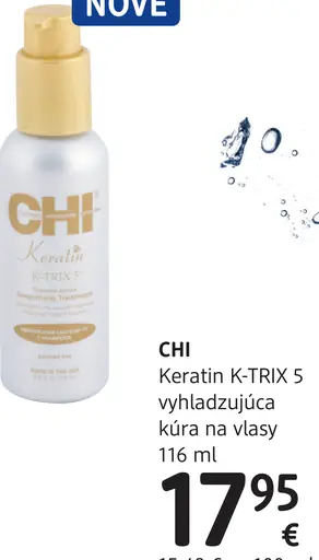 Keratin K-TRIX 5 vyhladzujúca kúra na vlasy