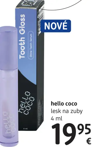 lesk na zuby