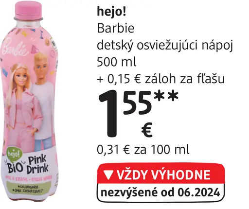 Barbie Pink BiO Drink