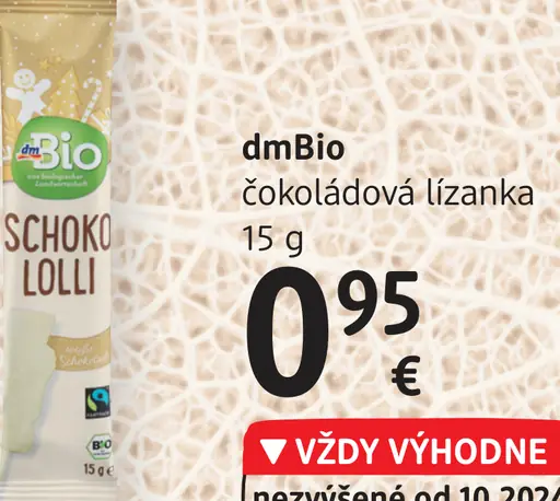 čokoládová lízanka