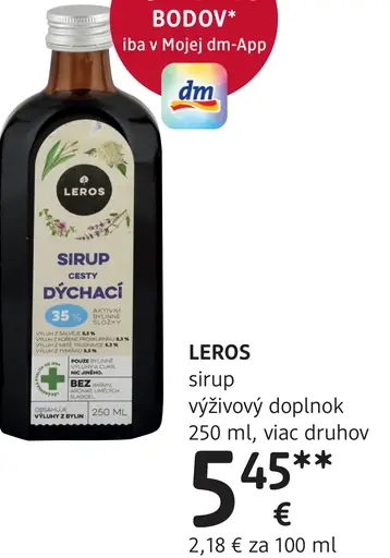 Sirup dýchací