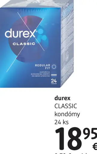 durex CLASSIC kondómy