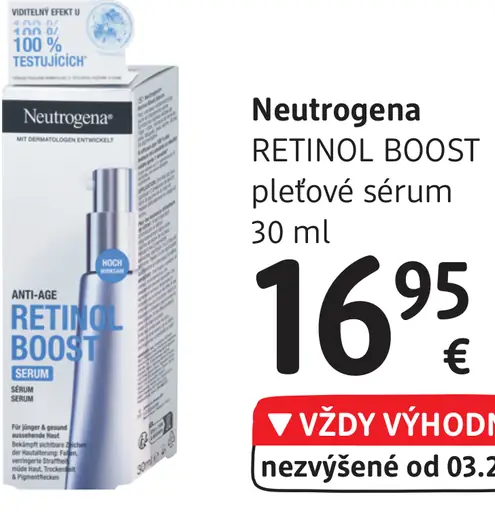 RETINOL BOOST pleťové sérum