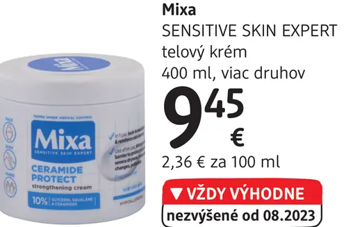 SENSITIVE SKIN EXPERT telový krém