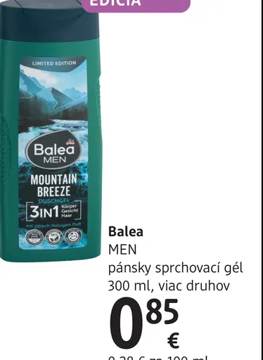 Balea pánsky sprchovací gél